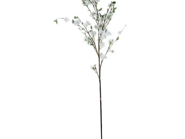 Artificial Blossom Branch – White