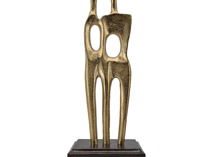 Abstract Embrace Sculpture – 35cm