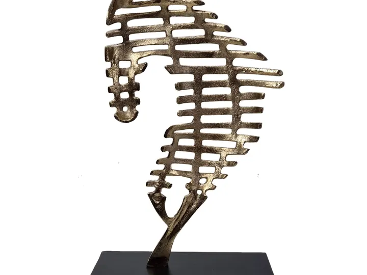 Modern Abstract Horse Sculpture – 35cm
