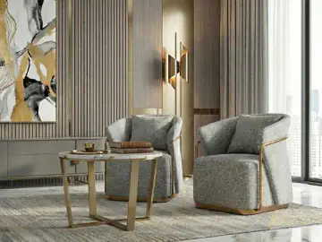Cuba Arm Chair (SS077) product view 1