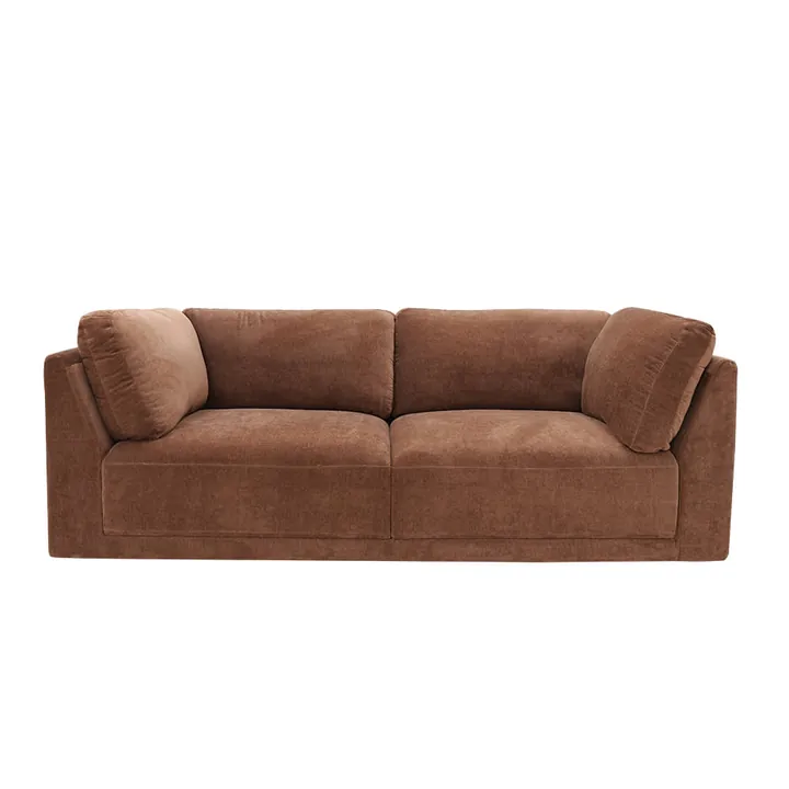 Bexley Muse Rust Sofa - 3 Seater
