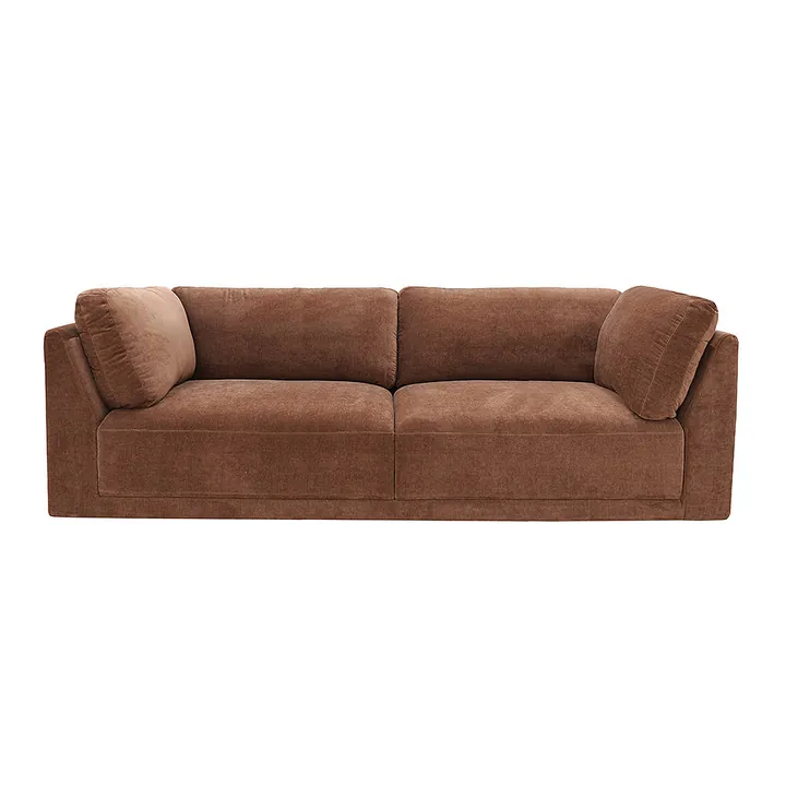 Bexley Muse Rust Sofa - 4 Seater