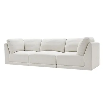 Bexley Modular Sofa California Ivory - 3 Piece product view 2