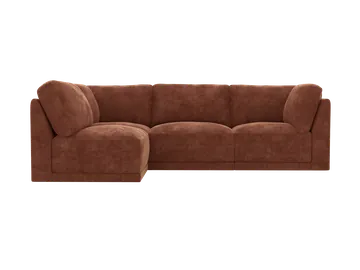 Bexley Modular Sofa Muse Rust - 4 Piece product view 1