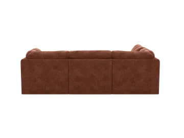 Bexley Modular Sofa Muse Rust - 4 Piece product view 5
