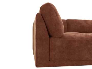 Bexley Modular Sofa Muse Rust - 4 Piece product view 6