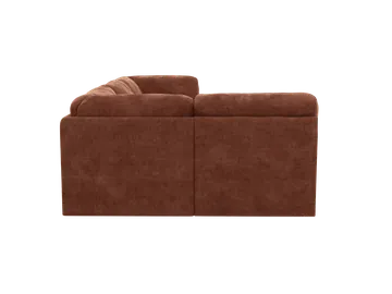 Bexley Modular Sofa Muse Rust - 4 Piece product view 7
