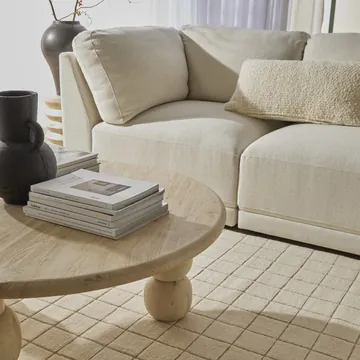 Bexley Modular Sofa California Ivory - 5 Piece product view 5