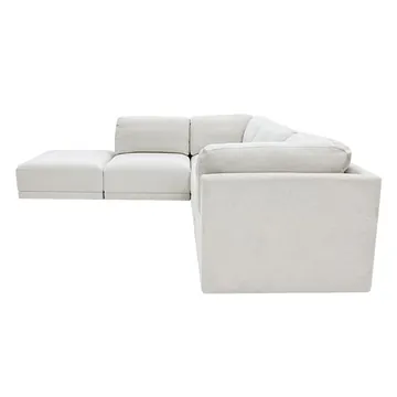 Bexley Modular Sofa California Ivory - 5 Piece product view 8