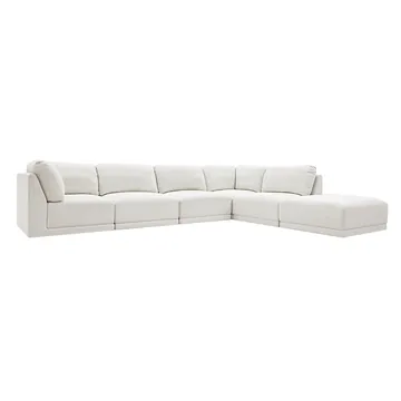 Bexley Modular Sofa California Ivory - 6 Piece product view 5
