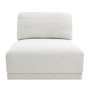 Bexley Armless Chair Module California Ivory product view 1