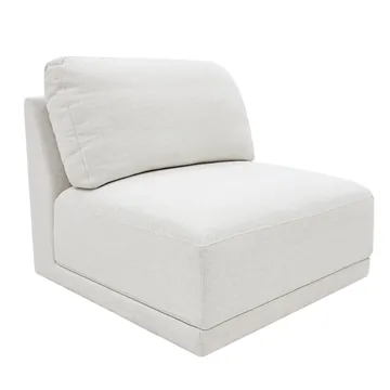 Bexley Armless Chair Module California Ivory product view 2
