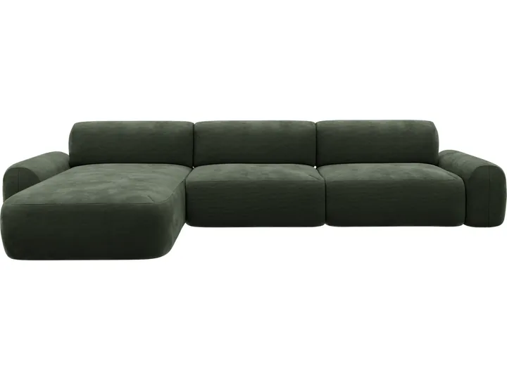 Orsay Muse Forest Chaise Sofa - 3 Seater