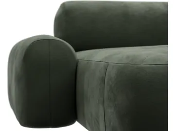 Orsay Muse Forest Chaise Sofa - 3 Seater product view 12