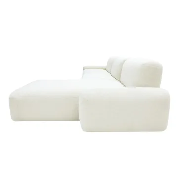 Orsay Noa Fog Chaise Sofa - 3 Seater product view 8