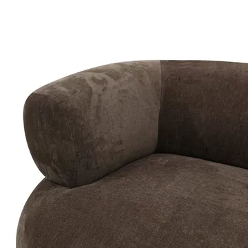 Giselle Muse Chocolate Sofa - 3 Seater product view 6