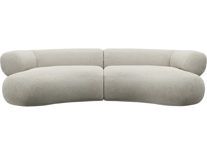 Giselle Muse Chocolate Sofa - 3 Seater in Noa Desert