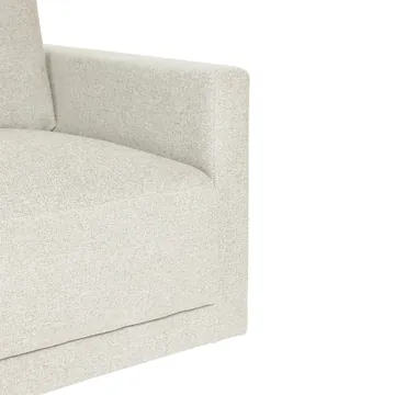 Odeon California Ivory 3.5 Seater Sofa product view 5