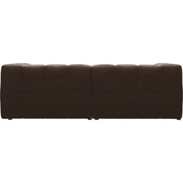 Oxford Muse Chocolate Modular Sofa - 2 Piece product view 4