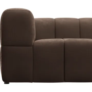 Oxford Muse Chocolate Modular Sofa - 2 Piece product view 6
