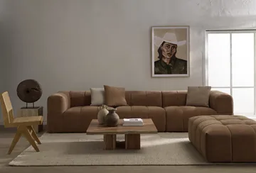 Oxford Tribute Chestnut Modular Sofa - 3 Piece product view 2