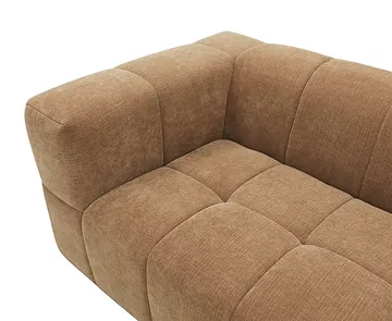 Oxford Tribute Chestnut Modular Sofa with Ottoman - 3 Piece product view 9