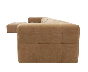 Oxford Tribute Chestnut Modular Sofa with Ottoman - 5 Piece product view 7