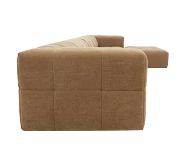 Oxford Tribute Chestnut Modular Sofa with Ottoman - 5 Piece product view 10