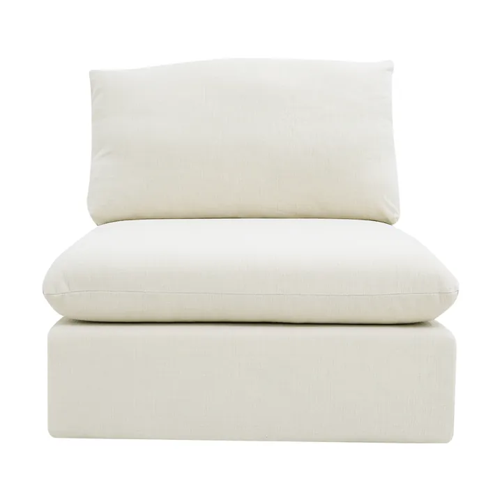 Piccadilly Tribute Shell Armless Sofa Chair Module