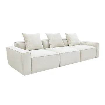 Portman Muse Flax Sofa - 3 Seater product view 2