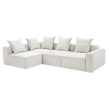 Portman Muse Flax Corner Sofa - 4 Seater LAF Terminal product view 2