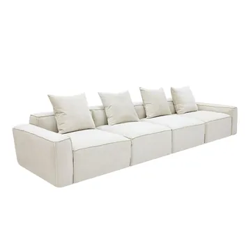 Portman Muse Flax Sofa - 4 Seater product view 2