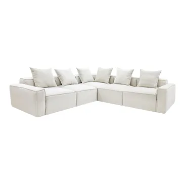 Portman Muse Flax Corner Sofa - 5 Seater product view 1