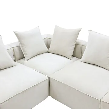 Portman Muse Flax Corner Sofa - 5 Seater product view 4