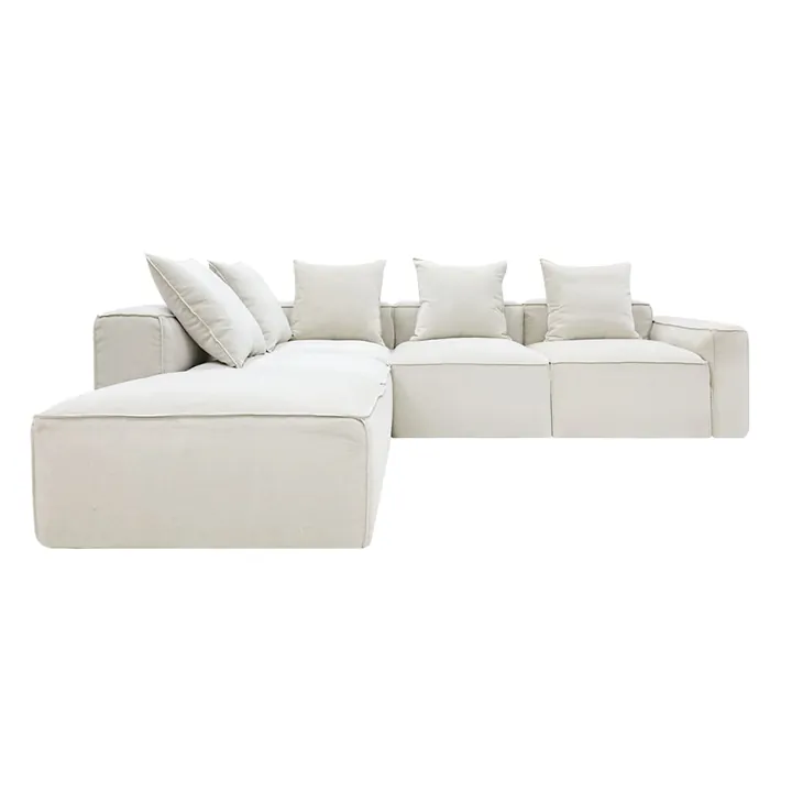 Portman Muse Flax Sofa - 5 Seater LAF Terminal
