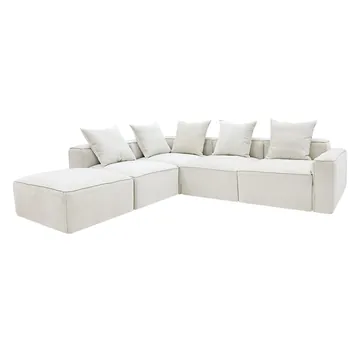 Portman Muse Flax Sofa - 5 Seater LAF Terminal product view 2
