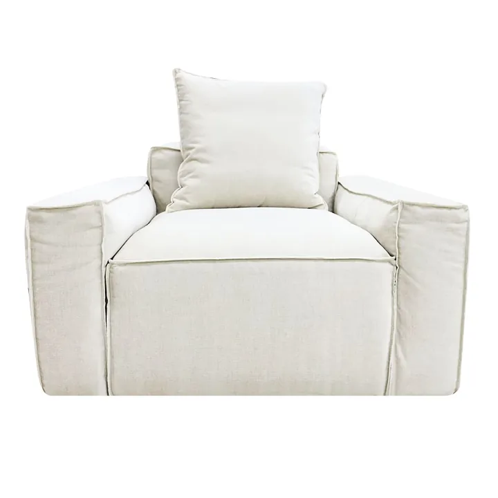 Portman Muse Flax Armchair