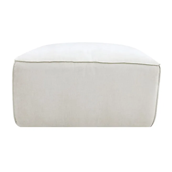 Portman Muse Flax Ottoman