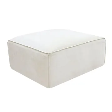 Portman Muse Flax Ottoman product view 2