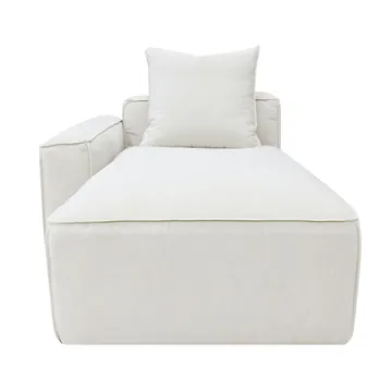 Portman Muse Flax Chaise Left Arm Facing Sofa Module product view 1