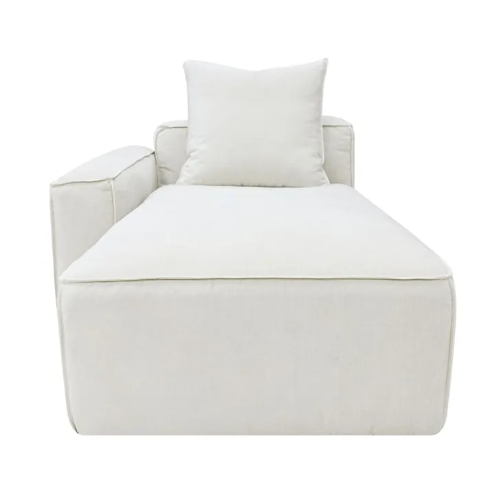 Portman Muse Flax Chaise Left Arm Facing Sofa Module