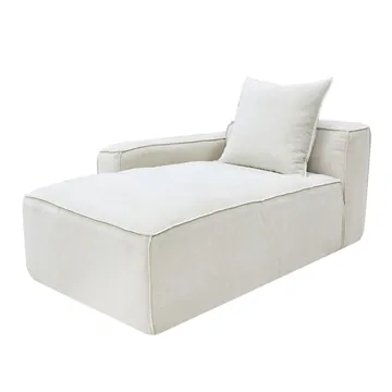Portman Muse Flax Chaise Left Arm Facing Sofa Module product view 2
