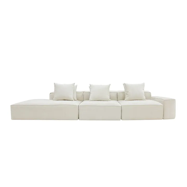 Norwood Muse Flax 4 Seater Terminal Left Modular Sofa