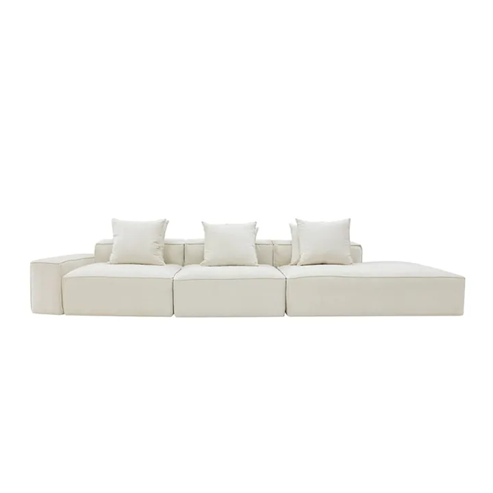 Norwood Muse Flax 4 Seater Terminal Right Modular Sofa