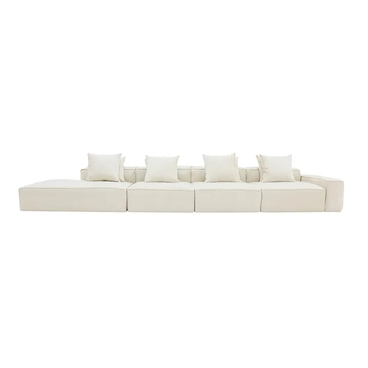 Norwood Muse Flax 5 Seater Terminal Left Modular Sofa