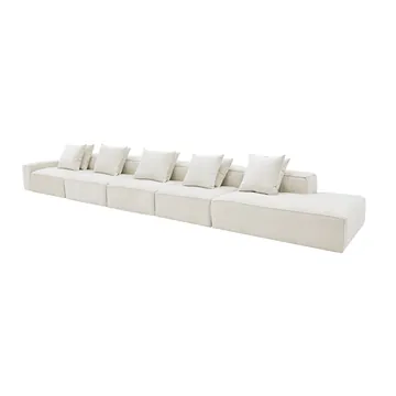 Norwood Muse Flax 6 Seater Terminal Right Modular Sofa product view 3