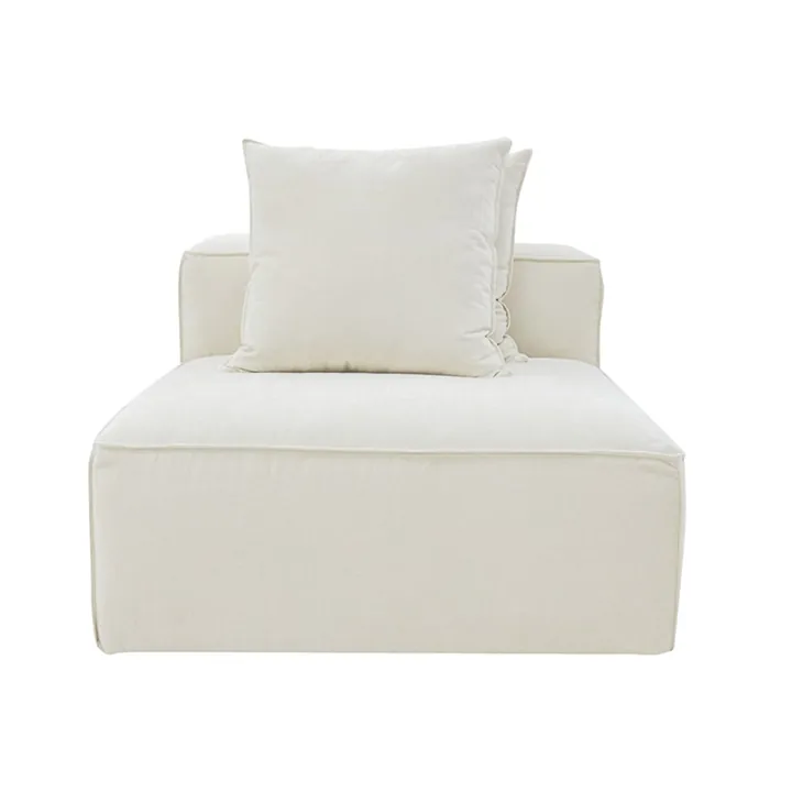 Norwood Muse Flax Armless Sofa Module