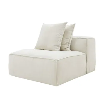 Norwood Muse Flax Armless Sofa Module product view 2