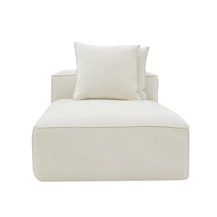 Norwood Muse Flax Chaise Sofa Module