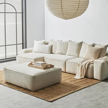 Norwood Muse Flax Chaise Sofa Module product view 7